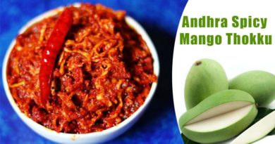 Andhra Spicy Mango Thokku-image