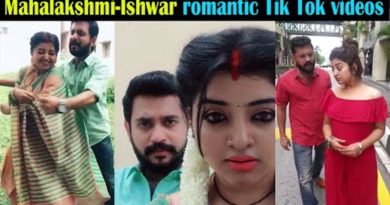 Mahalakshmi Ishwar romantic Tik Tok videos