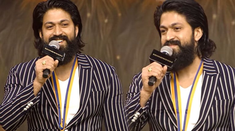 நடிகர்கள் யாரும் பேசாத அரசியலை பேசிய KGF யாஷ் – வீடியோ உள்ளே
