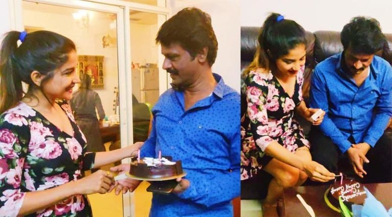 சர்ப்ரைஸ் கொடுத்த சாக்ஷி; ஷாக் ஆனா  சேரன்!