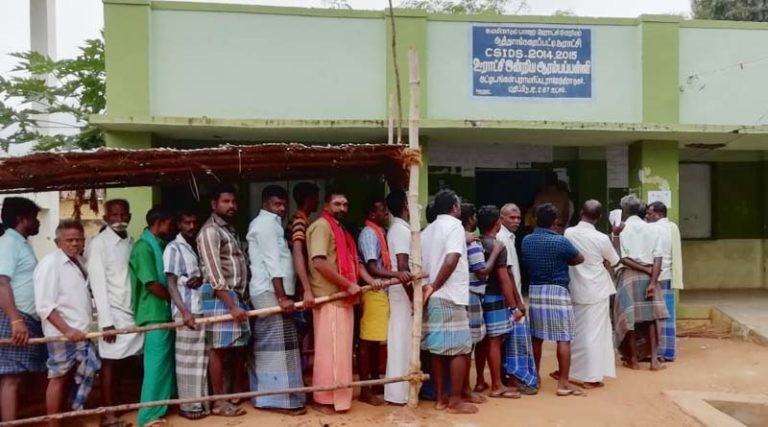 ஊரக உள்ளாட்சி தேர்தல் – விறு விறுப்பான ஓட்டுப்பதிவு