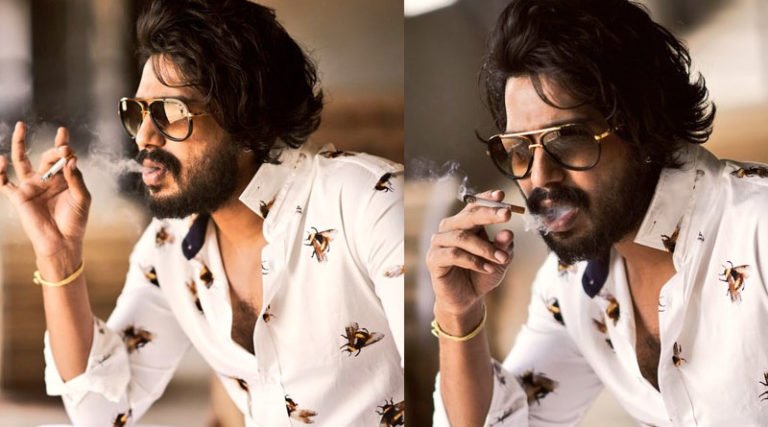 சிகரெட் பிடித்தபடி புகைப்படம் போட்ட நடிகர் விஷ்ணு – காரணம் இதுதான்