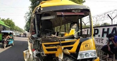 Delhi school bus accident