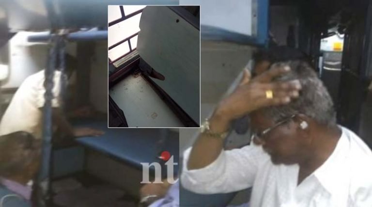 ரயிலில் மிடில் பெர்த் கழன்று விபத்து; முதியவர்  உயிர் தப்பினார்!