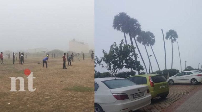 சென்னையில் பனிமூட்டம் – 5 விமானங்கள் திருப்பிவிடப்பட்டன – வீடியோ