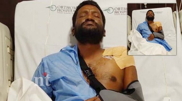 விபத்தில் சிக்கிய சுசீந்திரன்; கையில் எலும்பு முறிவு!