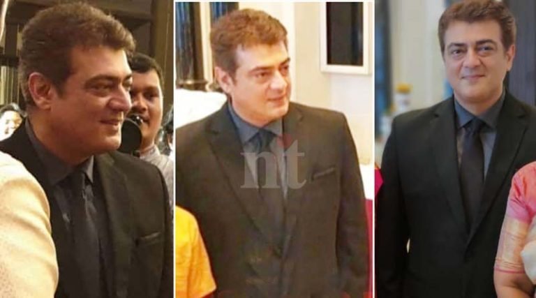 அஜித்தின் மேலாளர் குடும்ப திருமணம்; வாசலில் நின்று வரவேற்ற அஜித்! வீடியோ
