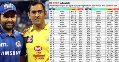 IPL 2020 schedule out