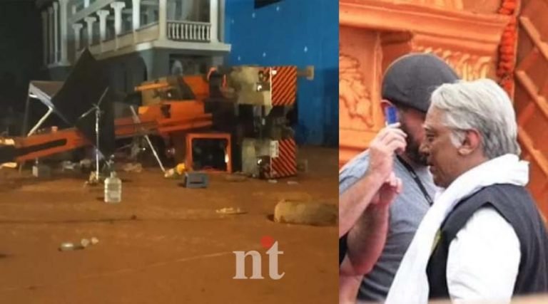 இந்தியன்-2 படப்பிடிப்பில் விபத்து: 3 பேர் பலி