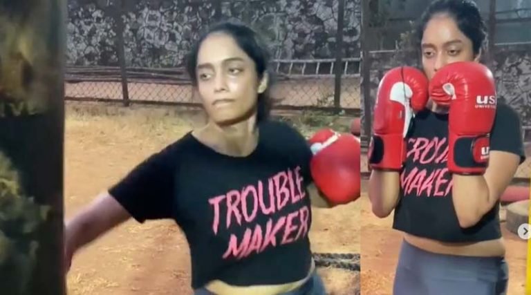 அபிராமி மிரட்டலான வீடியோ! அவருக்குள் இப்படி ஒரு விசயமா