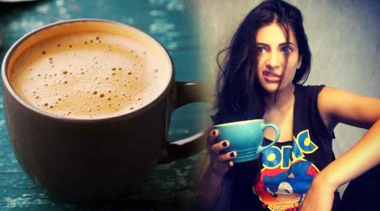 காபி குடித்த பின் விசித்திரமாக மாறிய ஷ்ருதி!