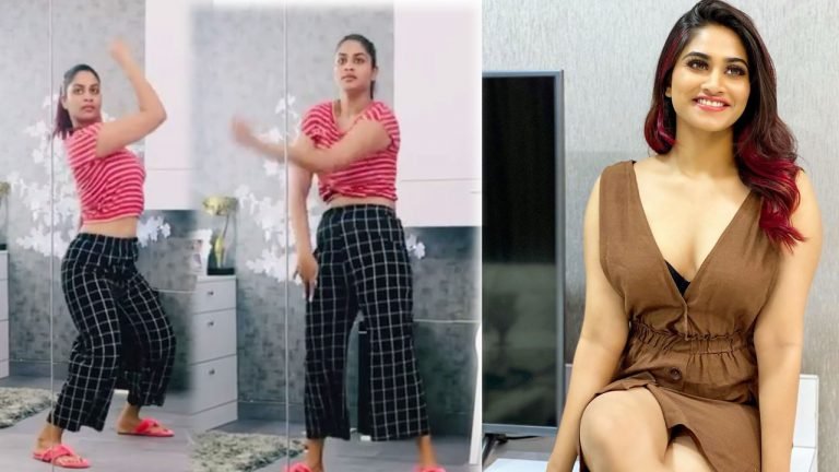 பிக் பாஸ் போவதற்கு முன் ஷிவானி ஆடிய நடனம் – வீடியோ