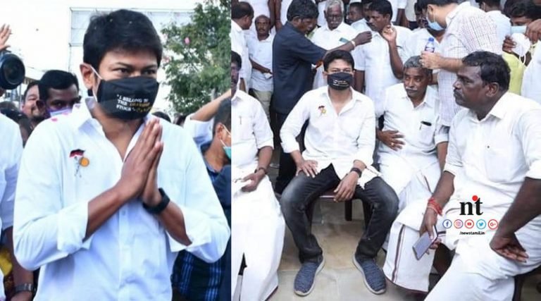 திருக்குவளையில் தடையை மீறி பிரசாரம்: உதயநிதி கைது – வீடியோ