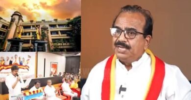 “Arivalayam Looks Like a Graveyard!” – Nanjil Sampath Praises TVK, Slams DMK Strongly