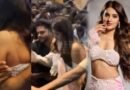 Fans Mob Actress Nidhhi Agerwal _ Chaos at The Raja Saab Movie Event Goes Viral