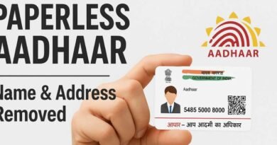 Paperless Aadhaar: New Update – Name & Address Removed | Latest UIDAI Security Feature