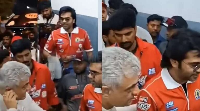 மலேசியா ரேஸ் சர்க்யூட்டில் அஜிதை சந்தித்த சிம்பு! இணையத்தில் வைரலாகும் வீடியோ