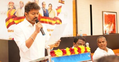 Vijay emergency meeting for TVK alliance update
