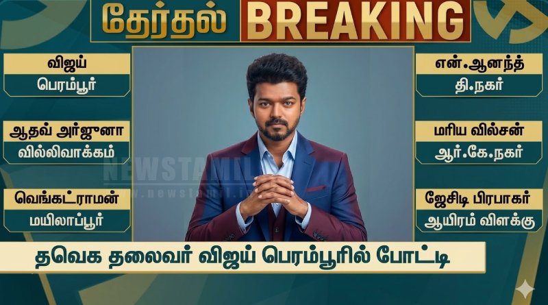 Vijay Confirms 4-Corner Contest in Tamil Nadu Elections 2026 | TVK to Contest Alone