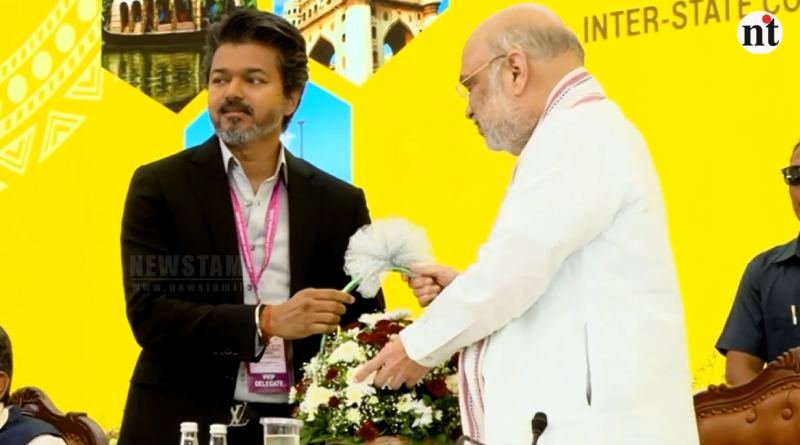 “This Is My Decision!” Vijay Roars Like a Lion Before Amit Shah | 11 Key Demands for Tamil Nadu - Southern Zonal Council meeting