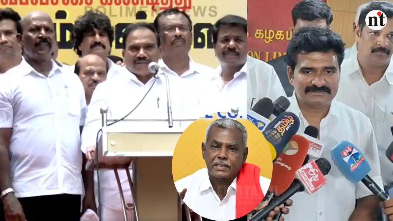 a raja controversial remarks nirmal kumar dmk protest leaders condemn