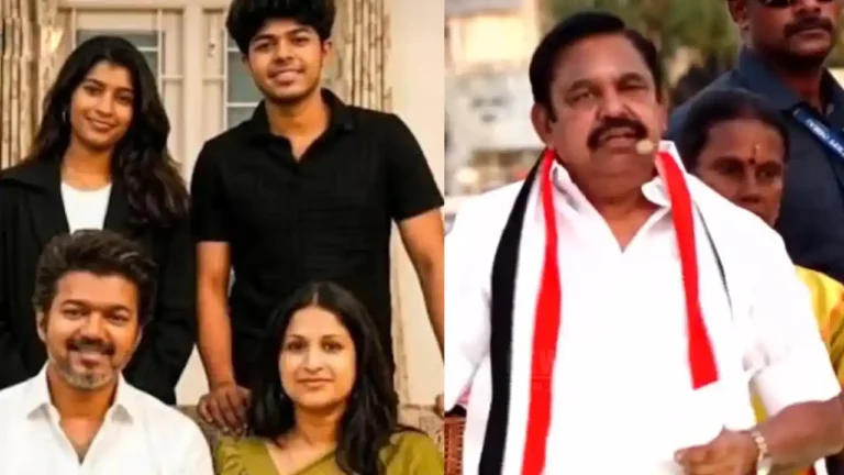 “மனைவி, பிள்ளைகளுடன் வாழ்வதே பாசம்”.. விஜய்யை சாடிய EPS