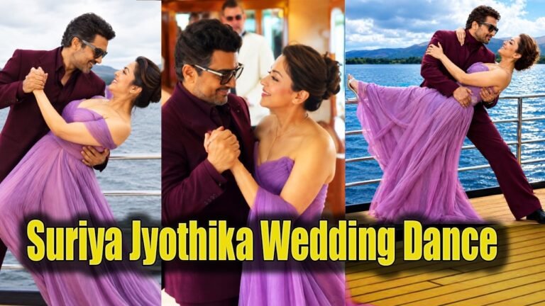 Suriya & Jyothika Wedding Romantic Dance Cute Video 2nd Time Marriage | Actor Suriya Jyothika
