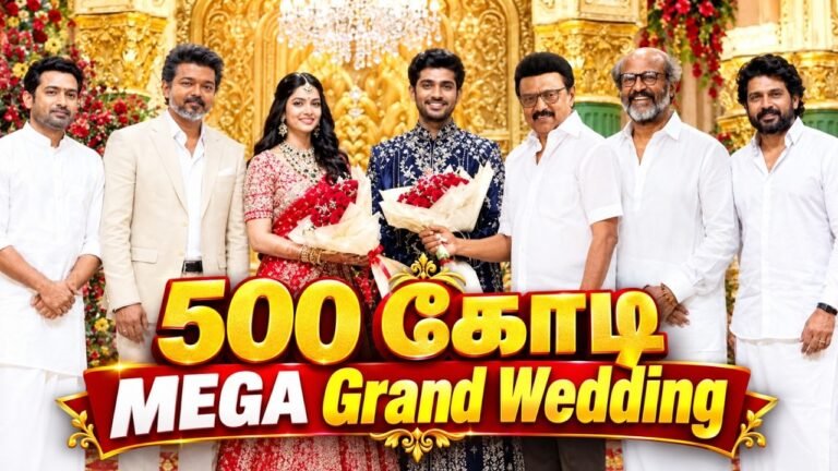 Salem Triveni ₹500 Crore Mega Grand Wedding | CM Vijay | Suriya | Sivakarthikeyan | MK Stalin |Soori
