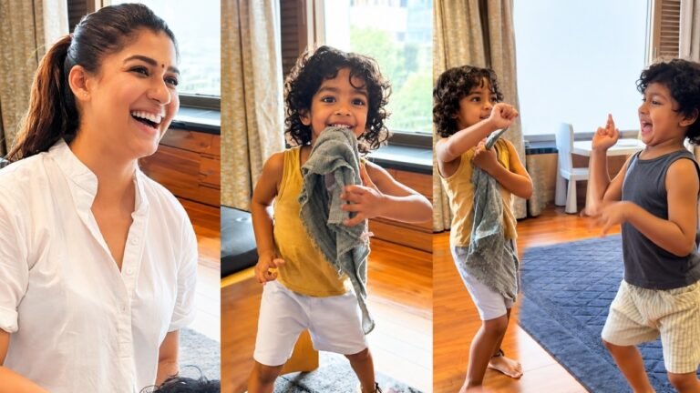Nayanthara Son’s Kuthu Dance : Viral Video | Uyir & Ulag Mass Kuthu – Nayanthara Non-Stop Laughing