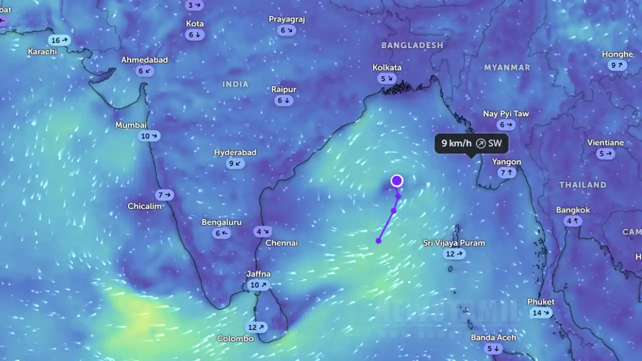 அக். 26-ல் அர்னாப் புயல்? பெயரின் அர்த்தம் என்ன?