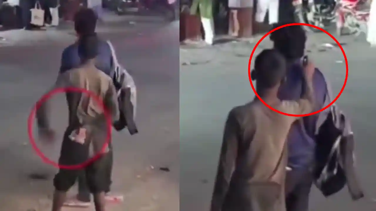 பொது இடங்களில் உஷார்! அரிப்புப் பொடி மூலம் திருட்டா? வைரல் CCTV வீடியோ