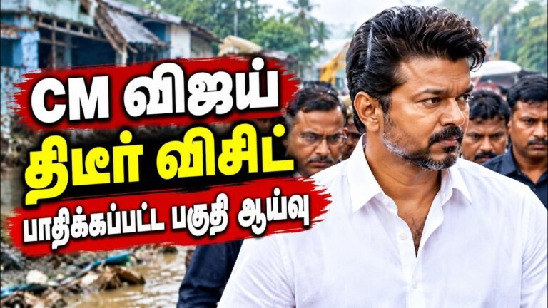 🔴CM விஜய் திடீர் விசிட்🔥 அதிகாரிகளிடம் சரமாரி கேள்வி?🔥Ripon Building Control Room | Red Alert