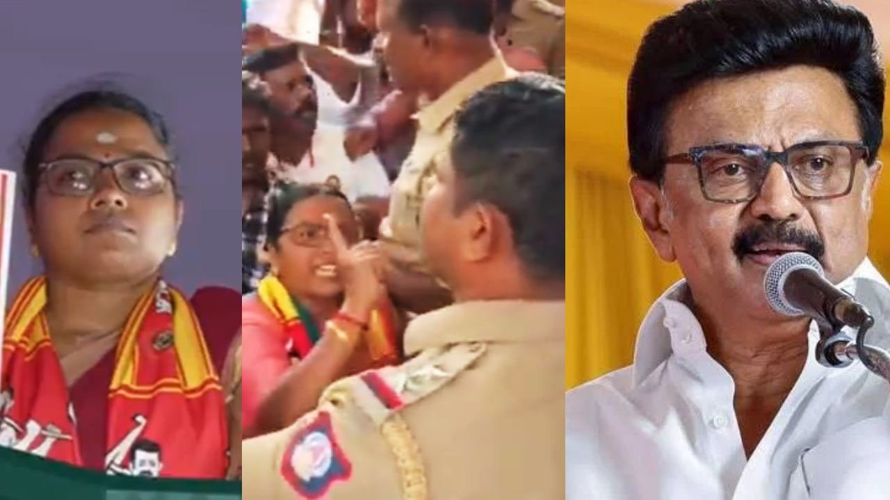 நாதக வேட்பாளர் கார்த்திகா கைது: ஸ்டாலின் கடும் கண்டனம்!