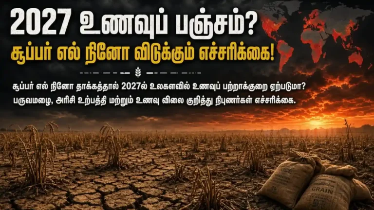 2027 உணவுப் பஞ்சம்? சூப்பர் எல் நினோ விடுக்கும் எச்சரிக்கை!
